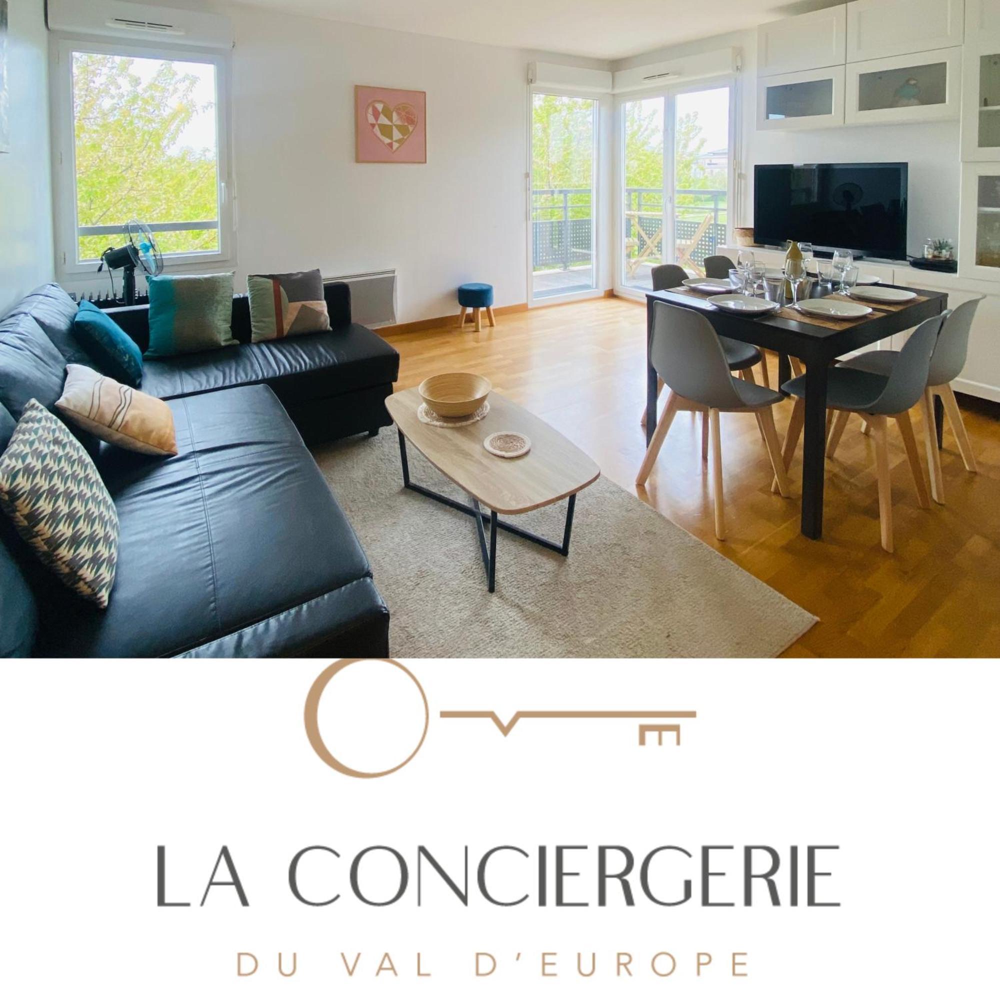 Charmant Appartement 3 Pieces Proche Rer & Disney Montévrain Exterior foto